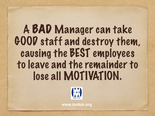 Bad Manager